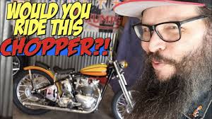 This motorcycle is FLAWLESS!! David Mann Chopper Replica by Weems Motor Co
