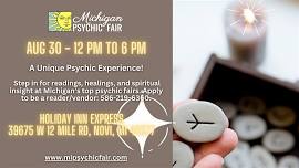 Michigan Psychic at the Holiday Inn in Novi, MI