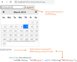 Date objects contain a number that represents milliseconds there are several methods available to obtain a date in various formats, as well as to perform time zone conversions. How To Convert Dd Mm Yyyy Date Format To Mm Dd Yyyy In Asp Net C And Vb Net