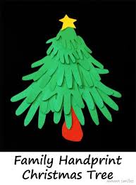 Fun Christmas Crafts Family Handprint Christmas Tree Handprint Christmas Tree Handprint Christmas Christmas Tree Crafts