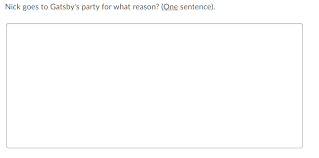 Check spelling or type a new query. Solved Nick Goes To Gatsby S Party For What Reason One Chegg Com