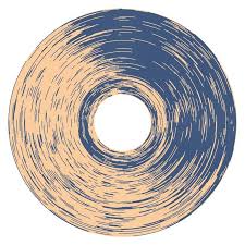My Daughters Sleeping Patterns For The First 4 Months Of Her Life One Continuous Spiral Starting On The Inside When She Was Born Each Revolution Representing