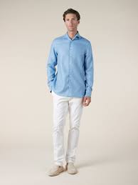 Aurélien | Light Blue Flannel Shirt