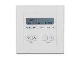 There is a dc wall port included to install in the wall in the same stud bay, below your volume control and you run a wire from the volume control to the back of the wall port. Apart Audio Diwac Wall Control For Audiocontrol12 8 Buy Cheap At Huss Light Sound