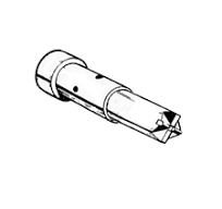Scaling Hammer Parts: Single Piece Heavy Duty Piston (Bush)