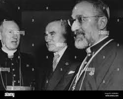 Cardinal agagianian Black and White Stock Photos & Images