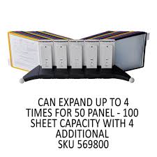 Additionally, the desk stand tilts at a 25° or 70° angle for easy viewing. Sherpa Desk Reference System 10 Panels 10 X 5 5 8 X 13 7 8 Assorted