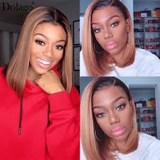Divaswigs lace front wigs are a perfect way to achieve the natural look of the human hair wig on a budget. Dolago 1b 30 Ombre Color Lace Front Human Hair Wigs Pre Plucked With Baby Hair Two Tone Ombre Colorful Lace Wigs For Black Women Straight Lace Frontal Wigs
