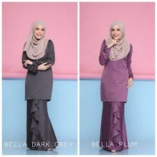 Koleksi muhasabah trading tampil dengan baju kurung moden kain lycra. 30 Ide Baju Kurung Moden Kain Ropol Little One Scandles