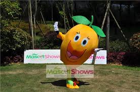Costume De Mascotte De Mangue Jaune Deguisement Fruit Mangue Mascot Mango How To Make