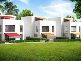 Markilux Markisen An Reihenhausern Ein Zusatzliches Schattenplus Schutzt Vor Tief Stehender Sonne Hier Geht Es Um Das S Vertikal Markise Pergola Markise