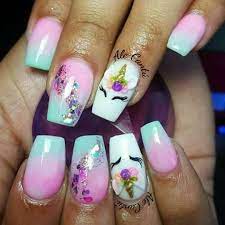 Uñas en niña de 10 años uñas unicornio. Pin By Valerine Delgado On Unas Vda Unicorn Nails Trendy Nails Nail Art Designs