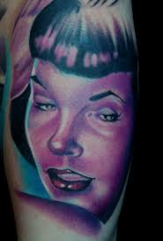 Color Bettie Page by Aric Taylor The Dark Horse: TattooNOW