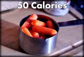 1 Cup Of Carrots Is Only 50 Calories Food Calorie Carrots