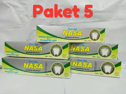 Jual Pasta Gigi Nasa Pelindung Gigi Dan Gusi Paket 5 Pcs Online Desember 2020 Blibli