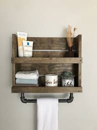 Creative Diy Bathroom Storage Ideas For Small Spaces Bathroomstorageideas Bathroom Wood Shelves Bathroom Wall Shelves Barn House Decor