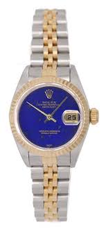 Knowing how to wind a rolex watch is easy, but its proper maintenance is a little more advanced. Ladies Rolex Datejust Watch 69173 Genuine Rolex Lapis Dial