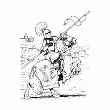 Your kids must know the man who served his sovereign or lord as a mounted soldier in armor. Print A Coloring Sheet Of A Knight In Armour Fun For Kids Leuk Voor Kids