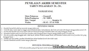 Silabus geografi kelas x lengkap. Soal Pas Geografi Kelas 11 K13 Tahun 2020 2021 Websiteedukasi Com