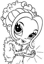 More 100 coloring pages from coloring pages for girls category. Lisa Frank Coloring Pages For Girls Printable Coloring4free Coloring4free Com