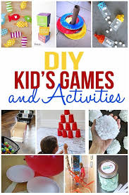 Diy Kids Games And Activities For Indoors Or Outdoors Diy Kids Games Diy Kid Activities Diy For Kids