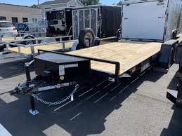 Tour of my living quarters race trailer (vintage intimidator). Open Car Hauler 82 X18 Black Car Mate Trailer 10k Gvwr Tool Box Ron S Toy Shop