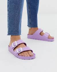 Purple Birkenstocks Asos Birkenstock Eva Birkenstock Plastic Sandals Birkenstock