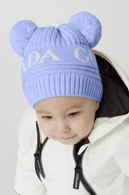 Baby Double Pom Hat Canada Goose