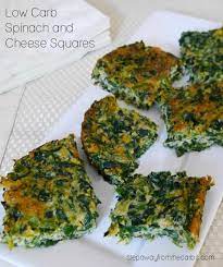 Low Carb Spinach And Cheese Squares Tasty Party Food Or A Yummy Snack Vegetarian Recipes Easy Low Carb Vegetables Cheese Squares