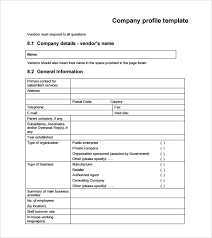 This document lays out the expectations between the client and the personal trainer. Free 10 Company Profile Samples In Pages Ms Word Pdf