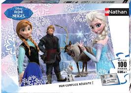 Vous pouvez incarner la reine elsa, la princesse anna et tous vos personnages favoris. Puzzle 100 Pieces Reine Des Neiges Ravensburger Picwictoys