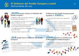 Esquema defensor del pueblo del ecuador. El Defensor Del Pueblo Europeo Y Usted Instrucciones De Uso Infografiken Europaischer Ombudsmann