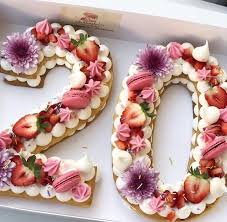 Either known as cream tart, number cake or alphabet cake this dessert is simply impressive. Omg I Love These Trendy Number Cream Tart Cakes They Are Gorgeous And So Easy To Make I Like Having These Helpful Re Cake Lettering Number Cakes Big Cakes