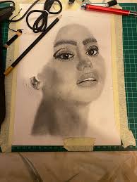 This is my first pencil drawing