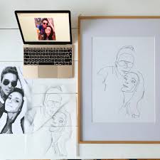 Dès son entrée à la fac, matthieu alonso a été tenté d'amener un ordinateur portable en cours, afin de faciliter sa prise de notes. Diy 72 Ma Technique Pour Le One Line Drawing Pierre Papier Ciseaux