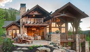 Modern Rustic Home Boasts Magnificent Views On A Colorado Dude Ranch Rustic House Modern Rustic Homes Rustic Home Design