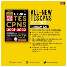 Simulasi tes kompetensi dasar (tkd) cpns ini merupakan latihan simulasi cat cpns online bagi pelamar cpns jalur umum, honorer k2 dan sekolah simulasi cat ini diharapkan bisa memberikan pemahaman bagaimana bentuk dan sistem ujian seleksi cpns yang menggunakan sistem cat. Buku All New Tes Cpns 2021 2022 C Media Tim Garuda Eduka Indra Prima Shopee Indonesia