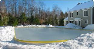 Backyard Ice Rink Liners Outdoor Ice Rink Nicerink Backyard Ice Rink Backyard Rink Ice Rink