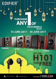 Was renamed interline (b) sdn bhd, a move to go into regional and international market with more diversified products and services apart. Buy An Edifier Speaker And Get An Earphone Free Inter Asia Technology