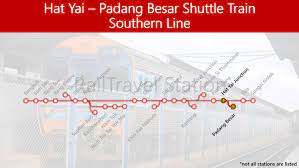 Book a train ticket now with easybook and navigate from padang besar to exciting destinations in thailand including hatyai, danok and hua hin. Srt Hat Yai Padang Besar Shuttle Train Hat Yai Thailand Padang Besar Malaysia Train Schedule Tickets Booking Thailand Internet Sim Card Jadual Perjalanan Tren Hat Yai Thailand