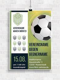 Laden sie diese fussball plakat vorlage kostenlos herunter und passen sie sie ihren designanforderungen an. Designs Fur Sportvereine Turnierplan Erstellen Sammelkarten Flyer Vorlage Vorlagen Lebenslauf Verein