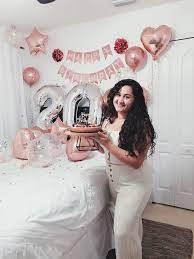 A balloon arch is a super fun and easy way to decorate any large space for a 20th birthday party. 20th Birthday Birthday Girl Pictures 20th Birthday Party Birthday Ideas For Her