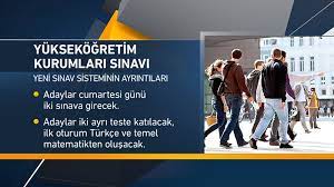 Üniversite bünyesinde aldığınız bir dersin ilk sınavıdır. Universiteye Giris Sinavi Yuksekogretim Kurumlari Sinavi Yks Hakkinda Her Sey Ntv