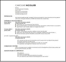 Écrire un cv sans expérience ou tout autre cv pour debutant. Exemple De Cv Educatrice De Jeunes Enfants Exemples Modeles De Cv