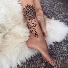 Henna Tattoo Selber Machen Fuss Dreamkatcher Traumfanger Henna Tattoo Selber Machen Tatowierungen Tattoo Bein