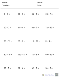 Seventh grade math target the 7th grade baseline data for math api index has been set on the. Single Or Multi Digit Division Division Worksheets Short Division Worksheets 3rd Grade Math Worksheets