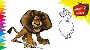 Maybe you would like to learn more about one of these? Madagascar 4 Colouring Alex And Gloria Coloring Book Pages For Kids Children Youtube