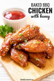baked bbq en wings recipe with
