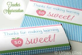 Holiday candy bar wrappers printable. Printable Candy Bar Wrappers Teacher Appreciation Urban Bliss Life