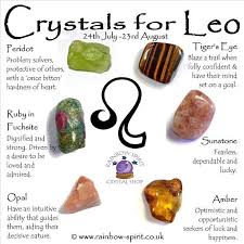 Leo Birthstones Crystal Set Leo Birthstone Crystals Crystal Healing